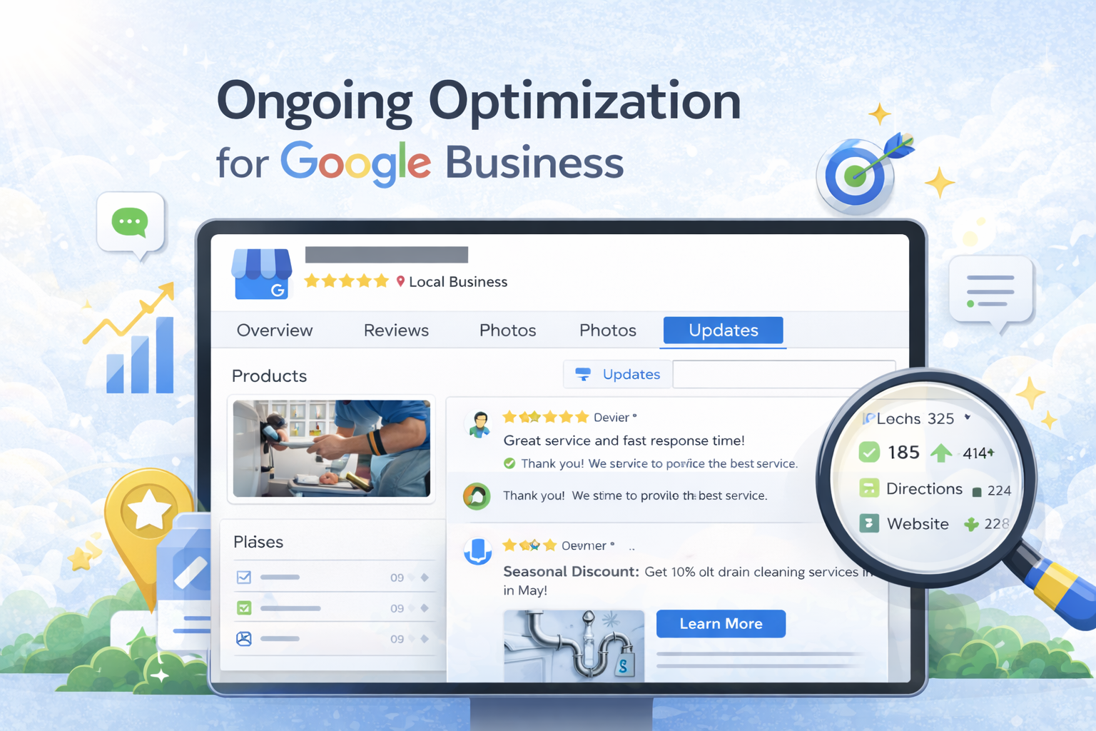 Ongoing optimization for Google Business listing